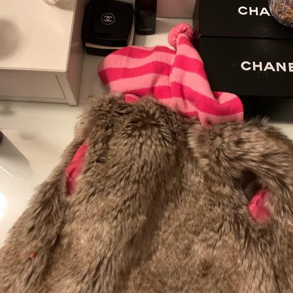 Cute faux fur vest for toddler from Souris Mini - Picture 3 of 4